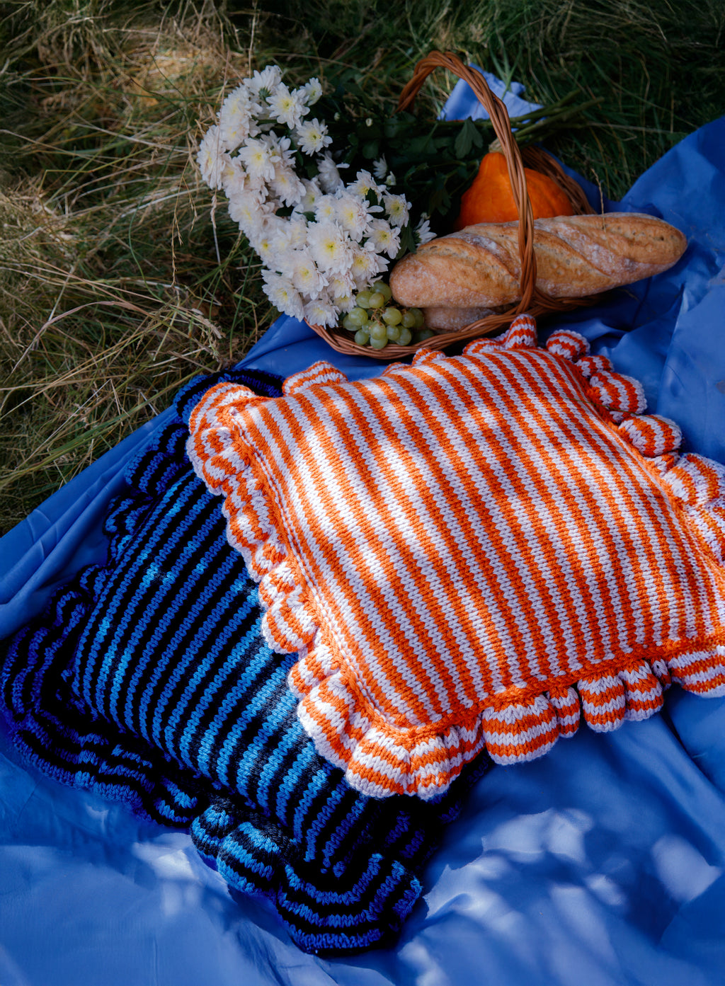 Cozy in Ruffles Pillow