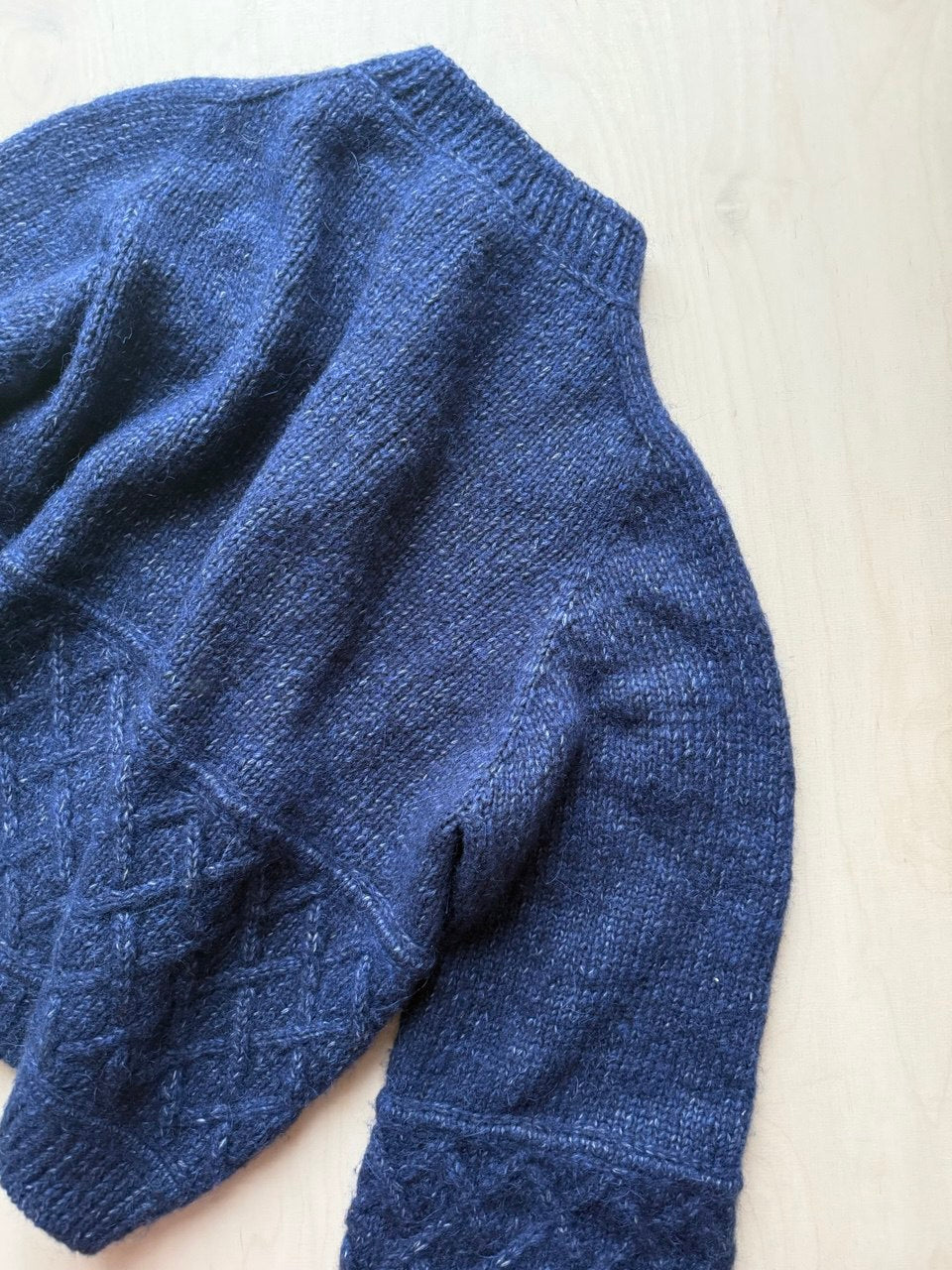 Woven Cable Cardigan