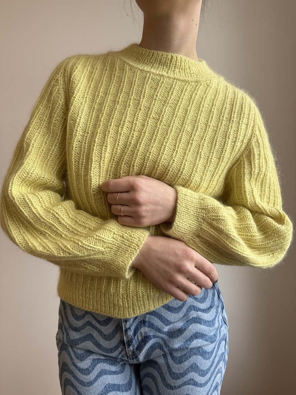 Contour Rib Sweater
